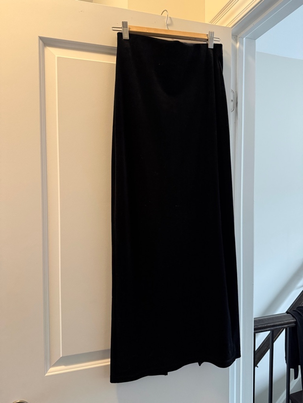Dynamite Black Maxi Skirt